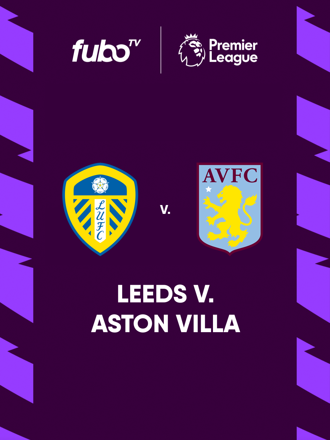 Leeds united v online aston villa on tv