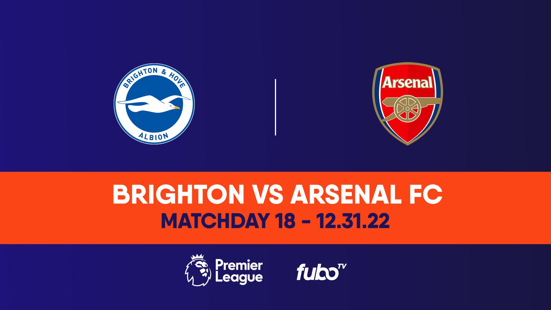 Brighton vs Arsenal Pregame